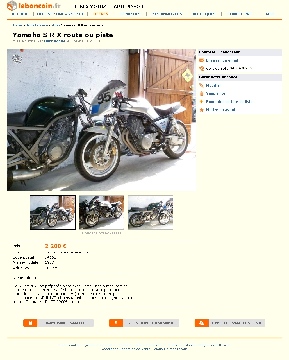 Cliquez ici pour voir l'image (016 Yamaha S R X route ou piste Motos Haute-Savoie - leboncoin.fr - 2013 03 11 - 16 18 29 - www.leboncoin.fr-motos-375685829.htm.jpg)